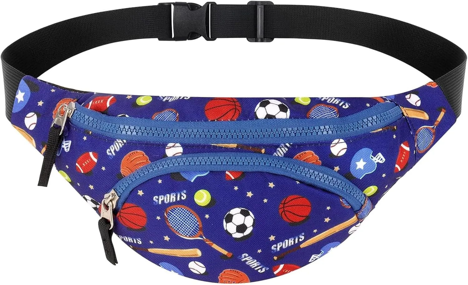 Choco Mocha Kids Fanny Pack Boys Basketball Toddler Belt Bag 2-4 4-6 Kid Waist Bag Outer for Little Boy age 6-9 8-12 Small Hip Pack Navy Blue