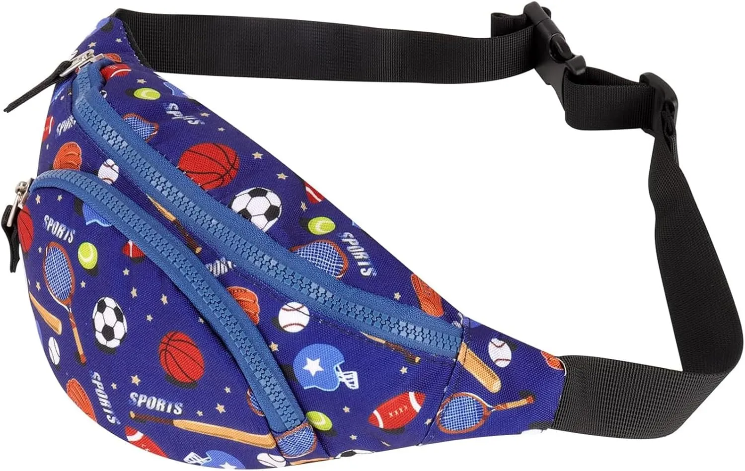 Choco Mocha Kids Fanny Pack Boys Basketball Toddler Belt Bag 2-4 4-6 Kid Waist Bag Outer for Little Boy age 6-9 8-12 Small Hip Pack Navy Blue