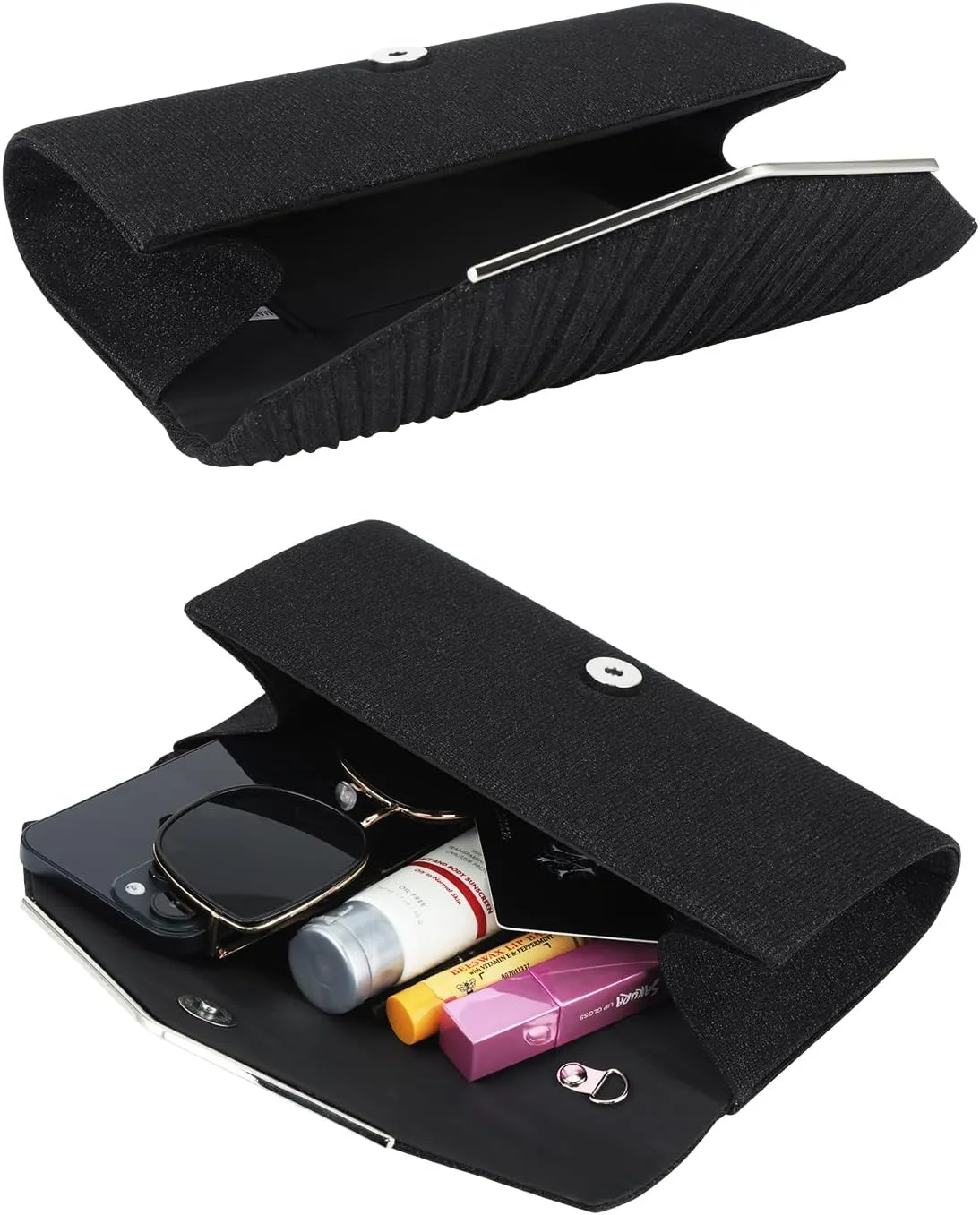 Clutch Purse for Women Party Evening Bag Formal Wedding Cocktail Prom Handbag Elegant Money Purse