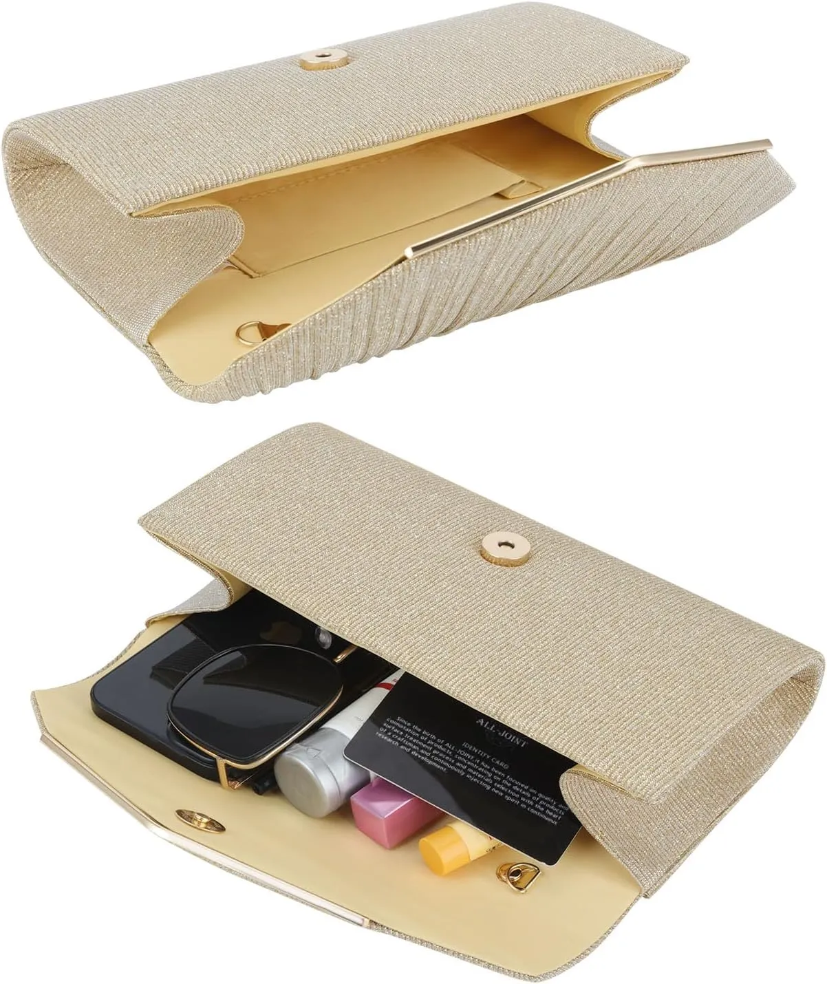 Clutch Purse for Women Party Evening Bag Formal Wedding Cocktail Prom Handbag Elegant Money Purse