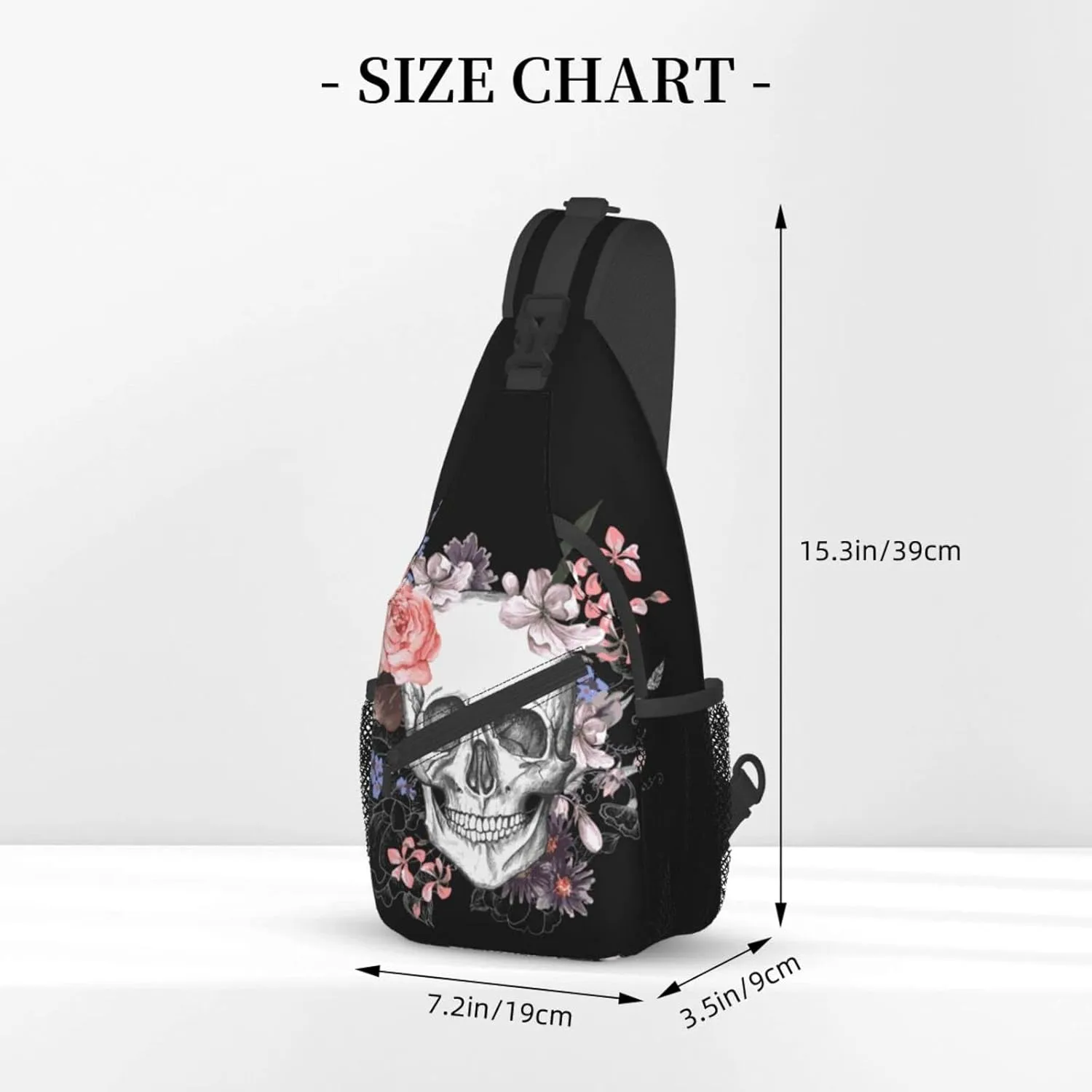 Cow Print Sling Bag Crossbody Sling Backpack Travel Hiking Daypack Chest Bags Shoulder Bag For Women Men