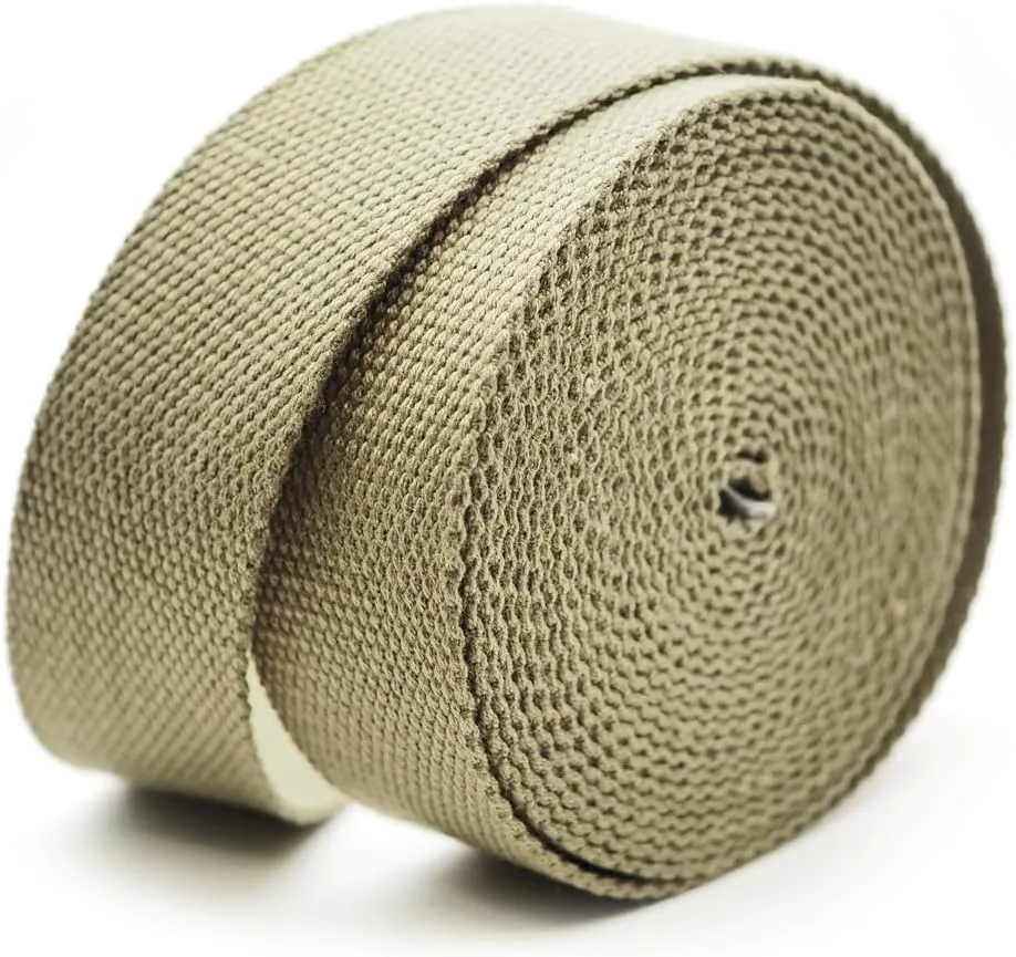 CRAFTMEMORE 1.5 Inches Heavy Cotton Webbing - Plain Weave Straps for Arts and Crafts, Luxury Bag Strap High Density Webbing (5 Yards, Olive Drab)