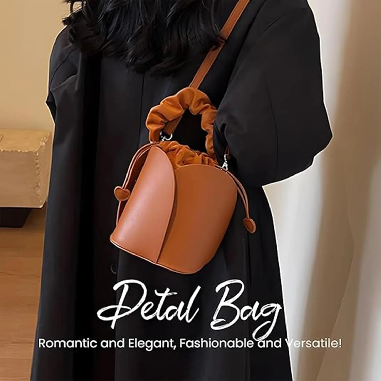 Creative Petal Bag, Large Capacity Design Shoulder Bags for Women, Suitable for Office Workers, Shopping, Parties, Travel