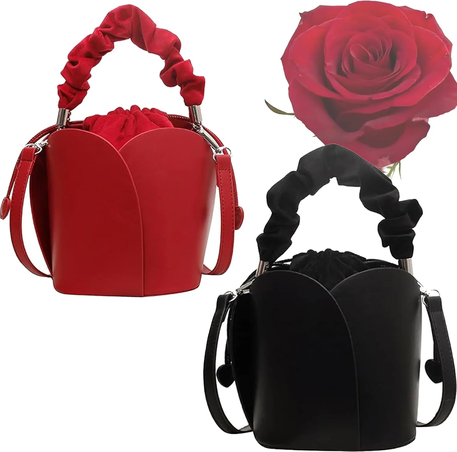 Creative Petal Bag – Stylish Large Capacity Crossbody Purse with Unique Petal Design for Women Elegant Shoulder Bags