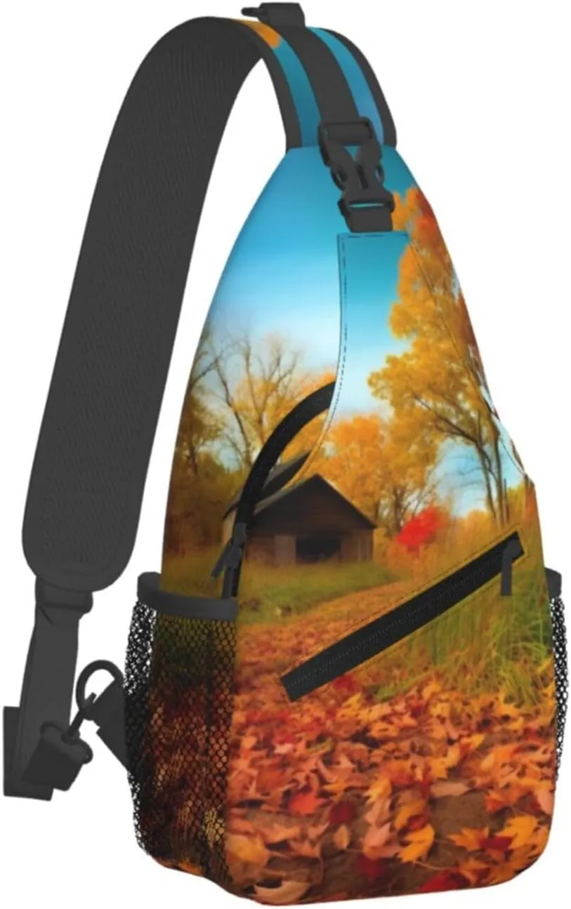 Crossbody Bags for Women Men Trendy Sling Bag Casual Chest Bag Grand canal in Italy Shoulder Bag for Travel Sport