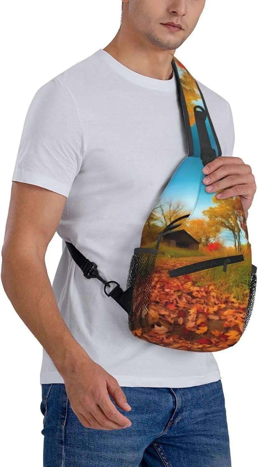 Crossbody Bags for Women Men Trendy Sling Bag Casual Chest Bag Grand canal in Italy Shoulder Bag for Travel Sport