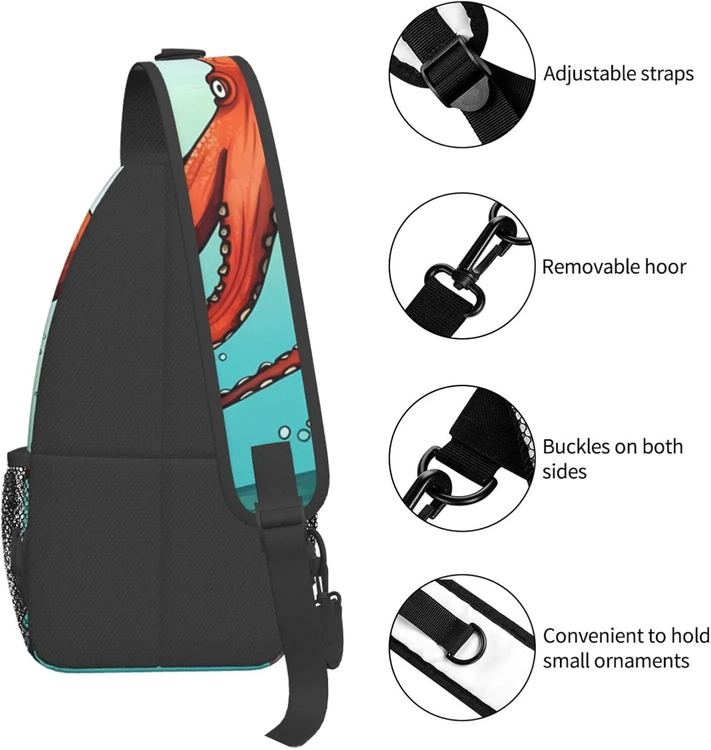 Crossbody Bags for Women Men Trendy Sling Bag Casual Chest Bag Grand canal in Italy Shoulder Bag for Travel Sport