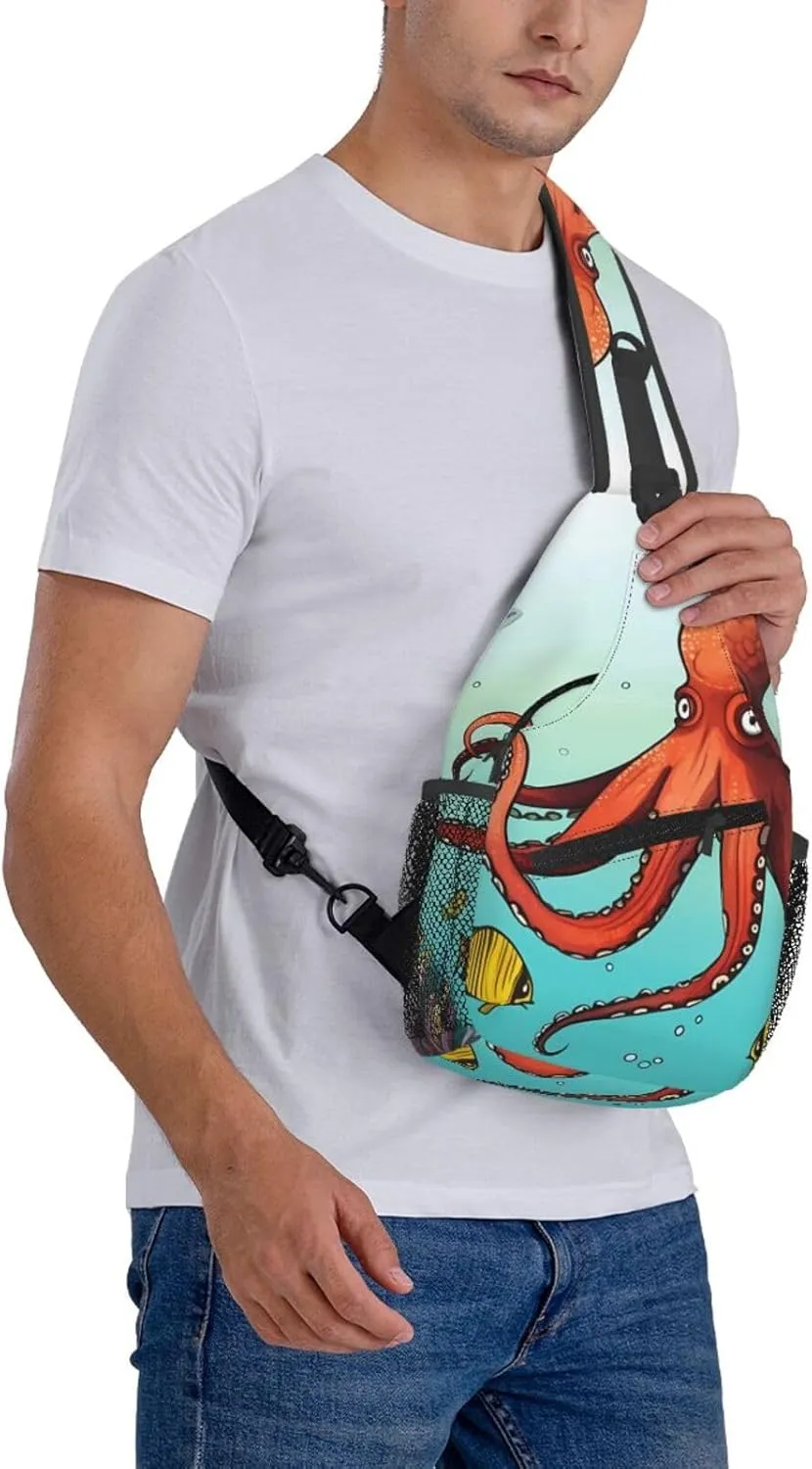 Crossbody Bags for Women Men Trendy Sling Bag Casual Chest Bag Grand canal in Italy Shoulder Bag for Travel Sport