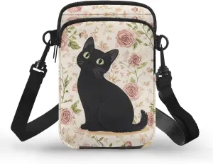 Crossbody Bags Messenger Bags Waist Bags Mini Shoulder Bags for Women and Men Removable Shoulder Strap Zipper Bags