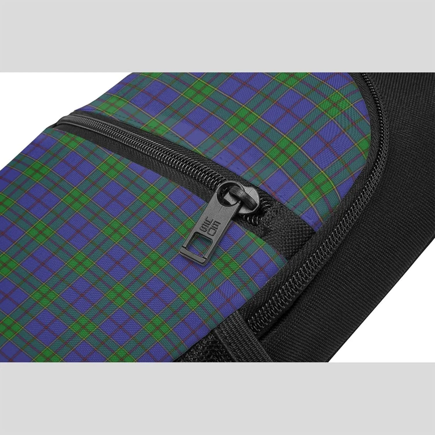 Crossbody Sling Backpack Strachan Tartan Shoulder Chest Bag Daypack for Traveling Sport