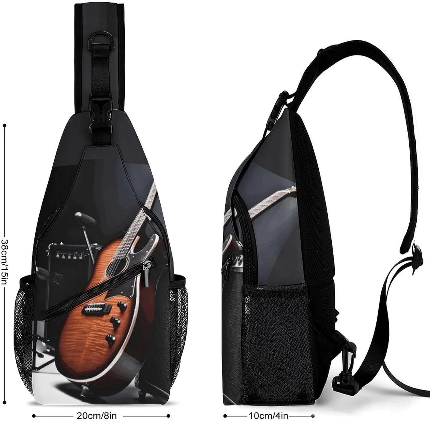Crossbody Sling Bag Rocks And Pebbles Backpack Sling Bag Travel Hiking Chest Bag Shoulder Bag Daypack