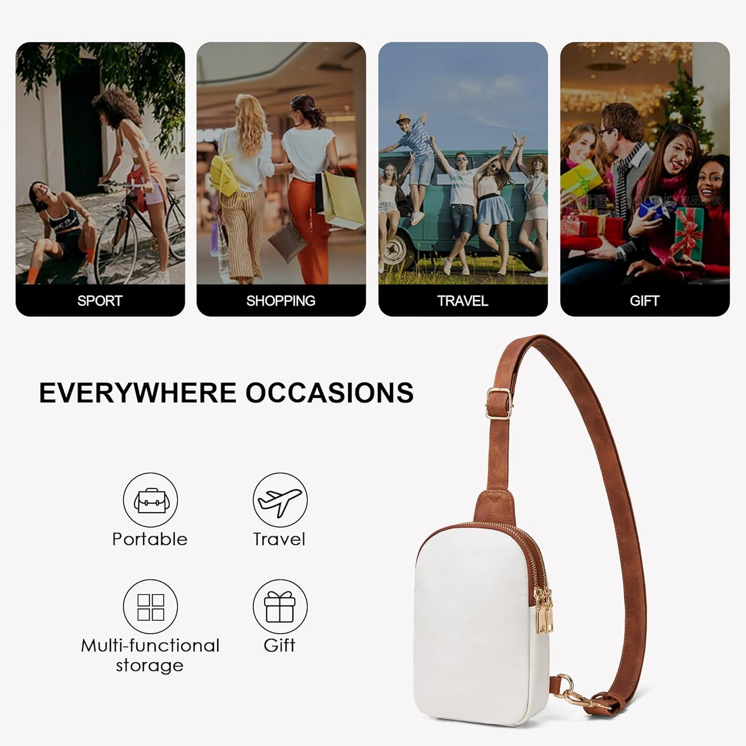 Crossbody Sling Bags & Fanny Packs - Women's Belt Bag Gifts