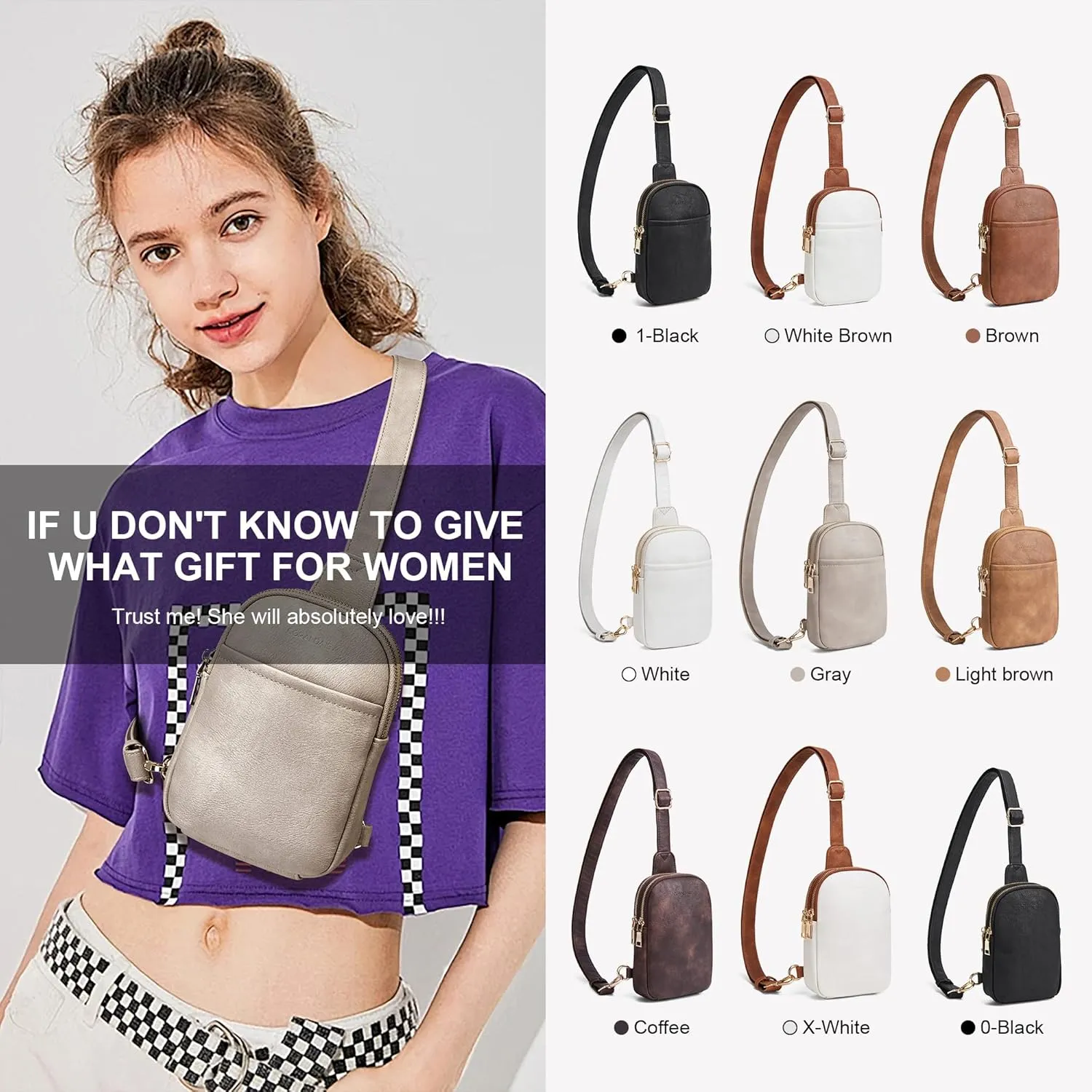 Crossbody Sling Bags & Fanny Packs - Women's Belt Bag Gifts