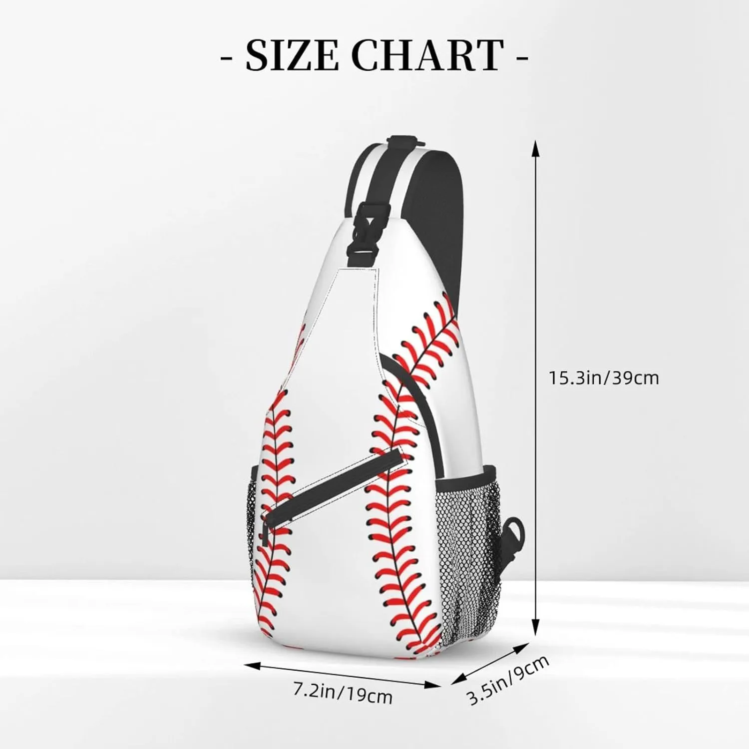 Custom Printed Sling Bag for Women Men Crossbody Shoulder Backpack Chest Bags Gym Travel Hiking Casual Daypack