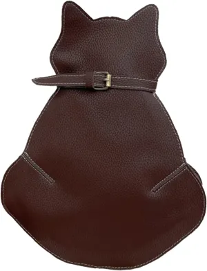 Cute Cat Bag New Personality One Shoulder Messenger Bag Fashion Chest Bags Geographic Messenger Bags (Coffee, One Size)