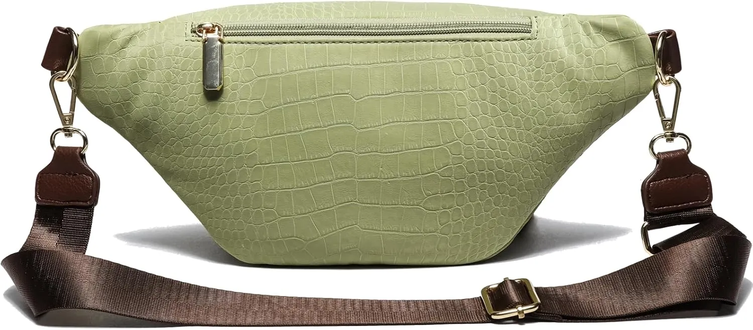 Cute Fanny Packs for Women，Waist Belt Bag Purse for Women. Vegan Leather Women's Fanny Pack