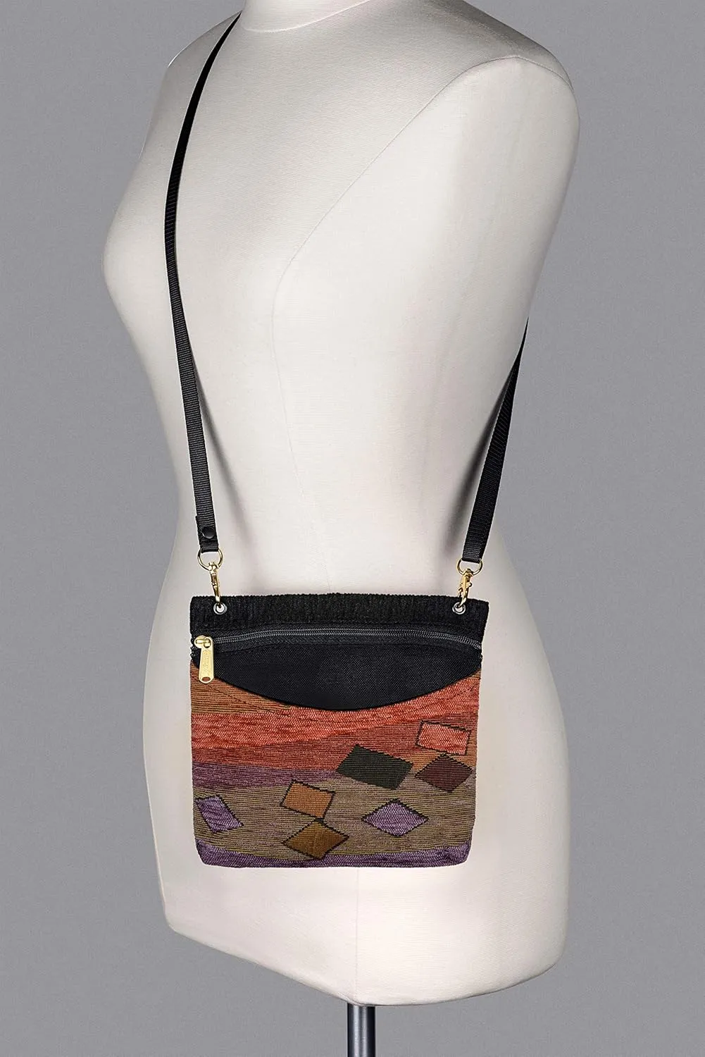 Danny K. Women's Tapestry Bag Shoulder Handbag, Sugaree Purse Handmade in the USA
