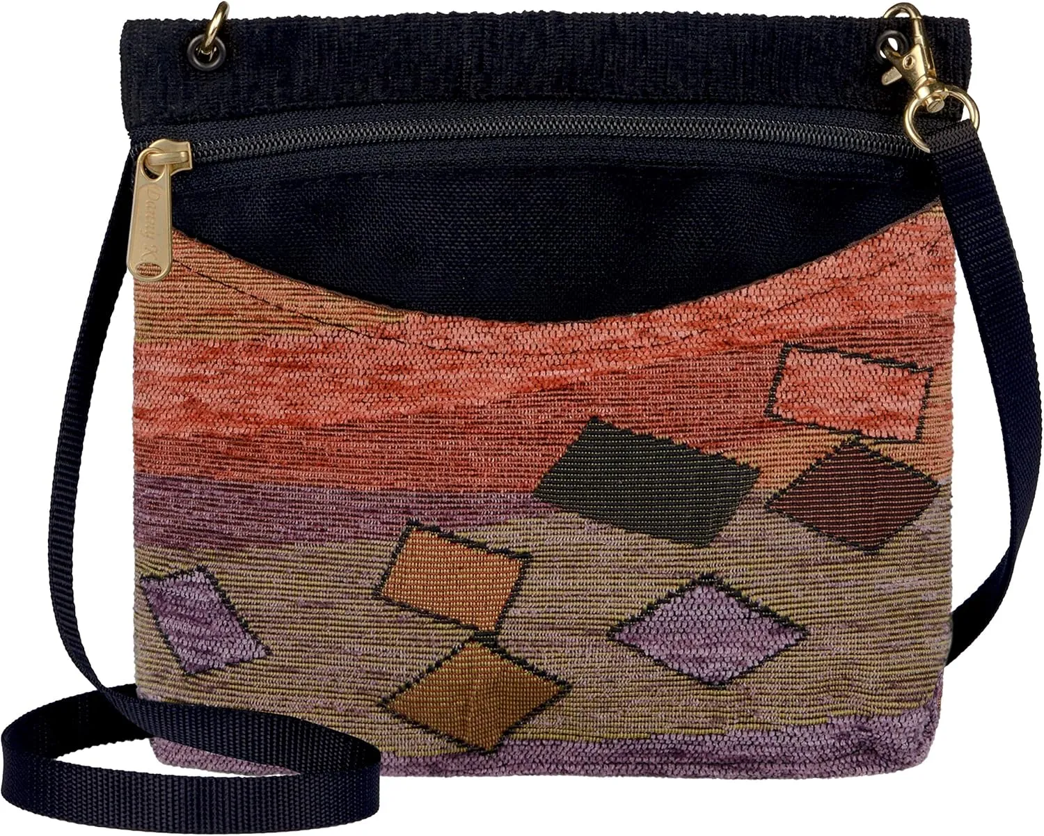 Danny K. Women's Tapestry Bag Shoulder Handbag, Sugaree Purse Handmade in the USA