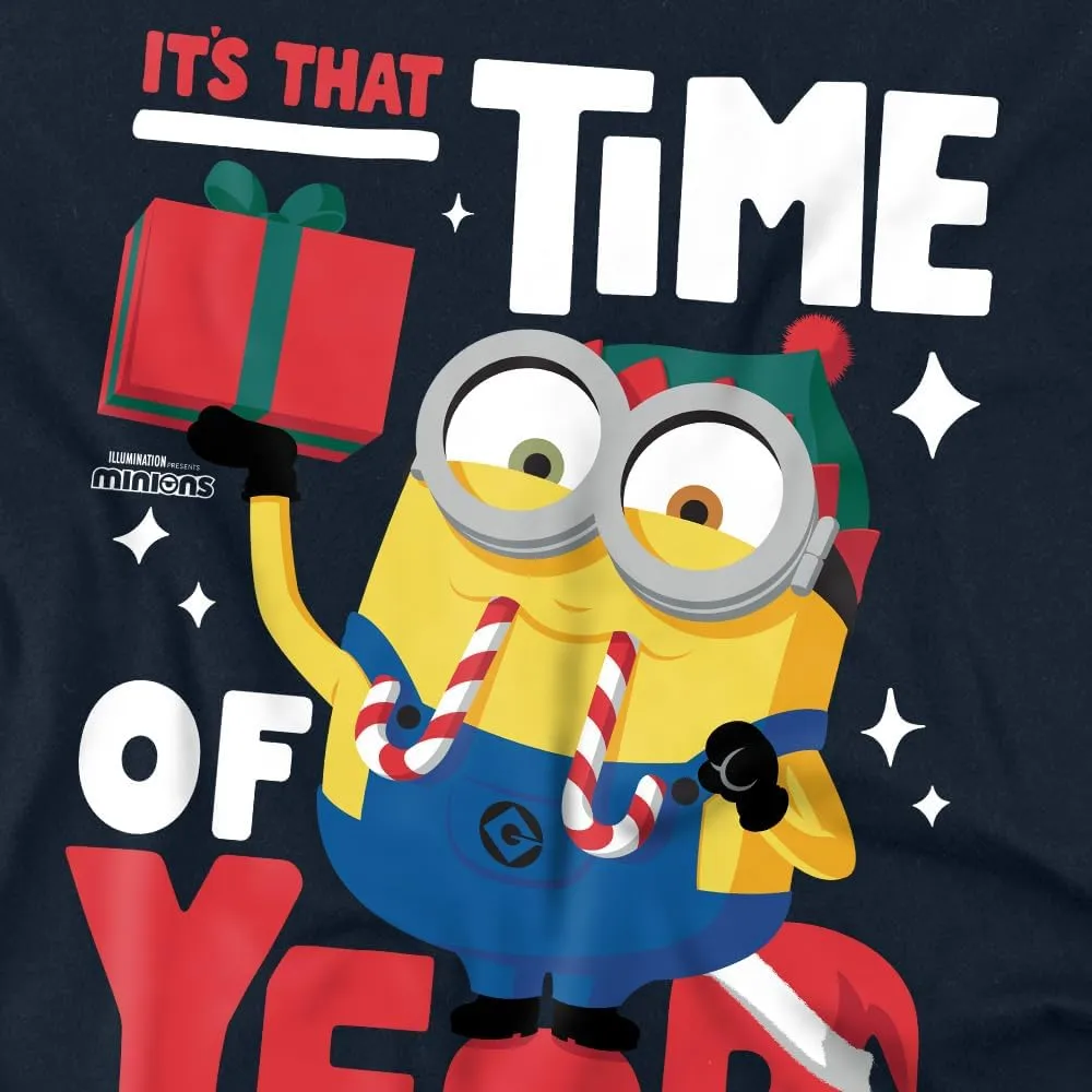 Despicable Me Bob Christmas Elf Kids T Shirt for Youth Toddler Boys and Girls