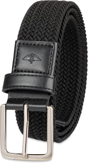 Dockers Men's Casual Everyday Braided Fabric Fully Adjustable Web Belt