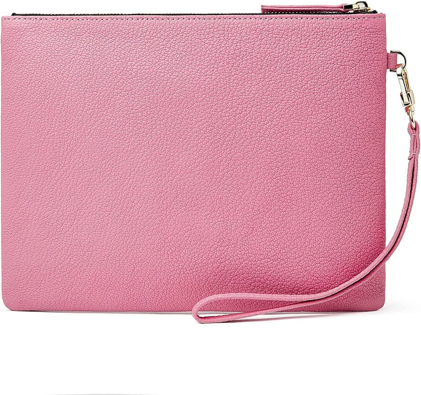 DORIS&JACKY Lambskin Leather Wristlet Clutch Purse For Women Large Soft Designer Wallet With Strap…