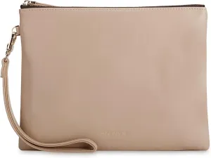 DORIS&JACKY Lambskin Leather Wristlet Clutch Purse For Women Large Soft Designer Wallet With Strap…