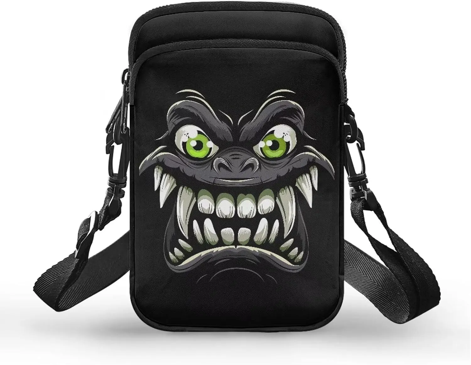 Double Layer Small Shoulder Bag Cross-Body Bags with Removable Shoulder Strap