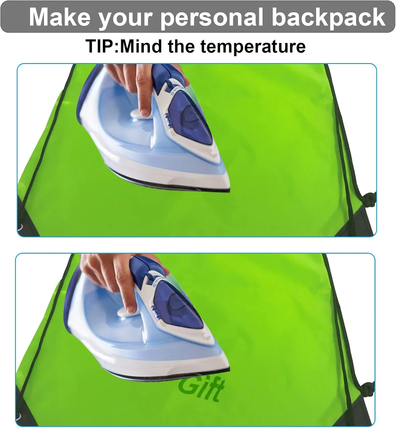Drawstring Bags Bulk 14 Pcs Drawstring Backpack Bulk Cinch Bag Sackpack for Men Women Gym (Green)