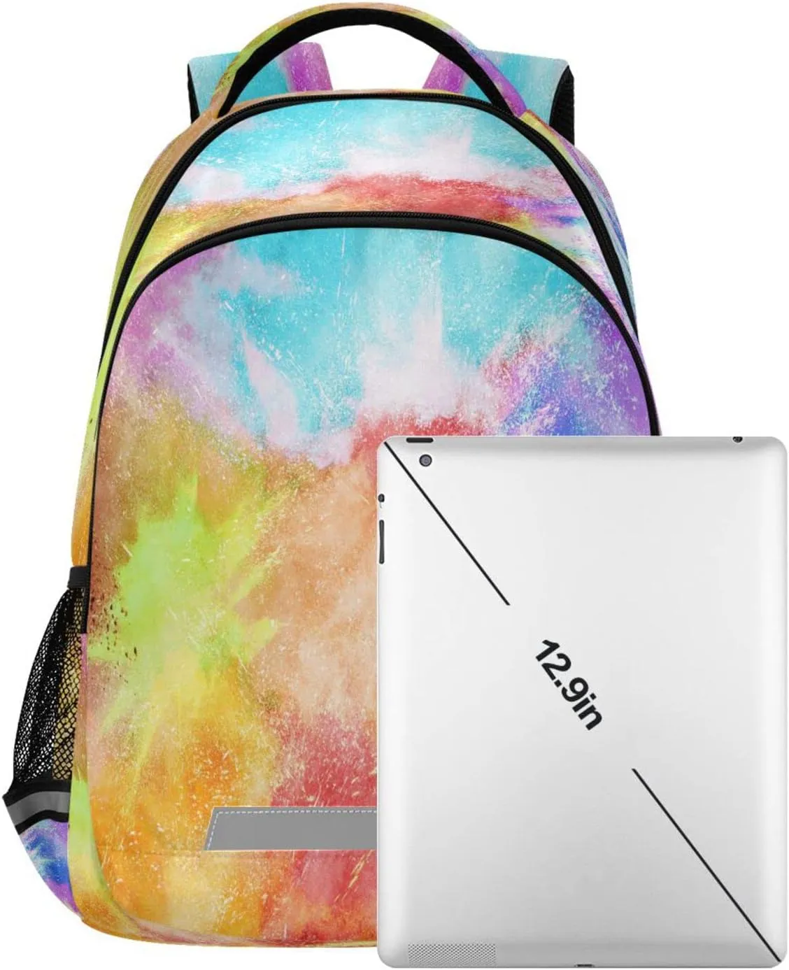 Dust Explode Backpack Laptop Backpacks Book Bags Water Resistant Daypack Durable College Shoulder Bag Sports Travel Day Pack