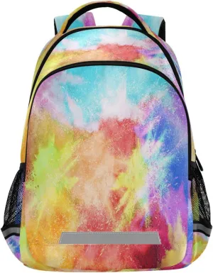 Dust Explode Backpack Laptop Backpacks Book Bags Water Resistant Daypack Durable College Shoulder Bag Sports Travel Day Pack