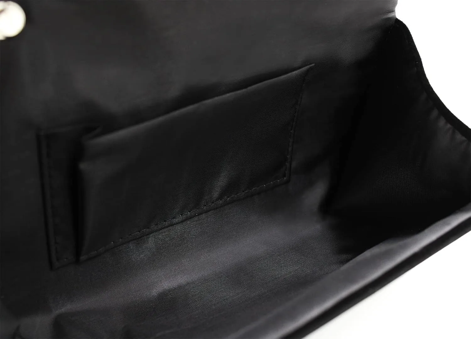 Elegant Rhinestone Bow Front Velvet Clutch Evening Bag Handbag