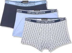 Emporio Armani Men's 3-Pack Trunk