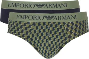Emporio Armani Men's Classic Pattern Mix 2-pack Brief