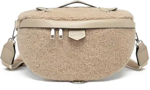 Eslcorri Crossbody Bags for Women - Fashion Sling Purse Shoulder Bag Fanny Pack Leather Causal Chest Bum Bag Cross Body Purse