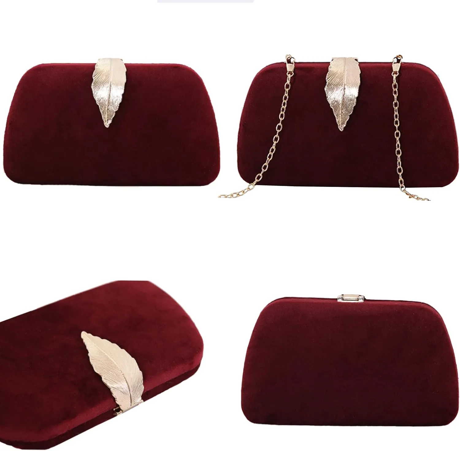 Evening Bag Small Clutch Purses Leopard Purse Formal Wedding Handbag for Women Fashion Crossbody Bags With Chain