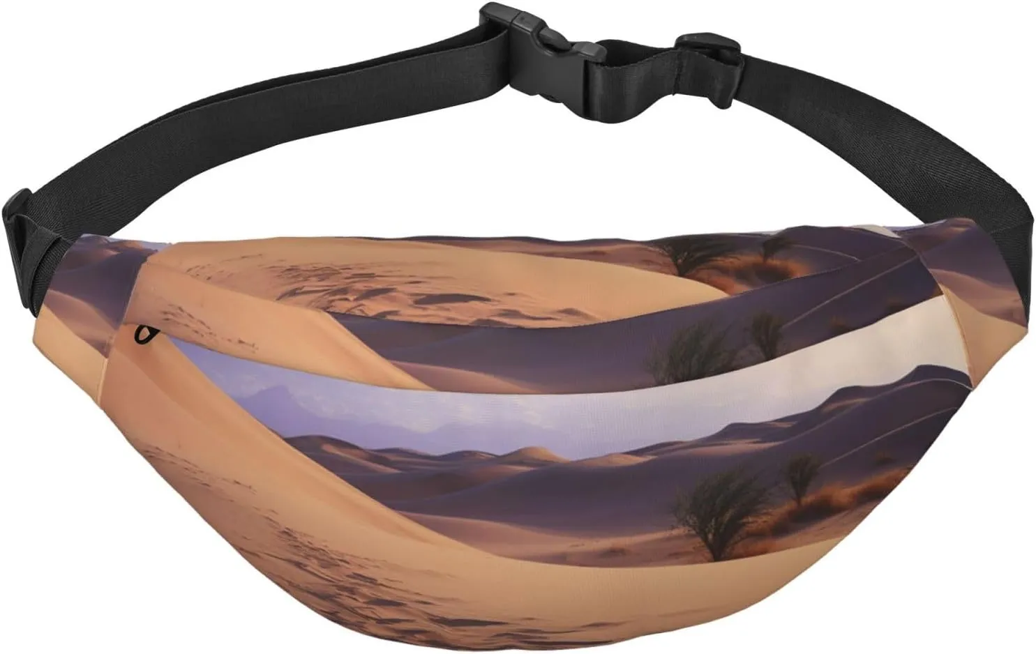 Fanny Pack Desert Waist Pack For Women Men Waterproof Belt Bag With Adjustable Belt Casual Crossbody Bag Travel Waist Bag For Sports Running Cycling