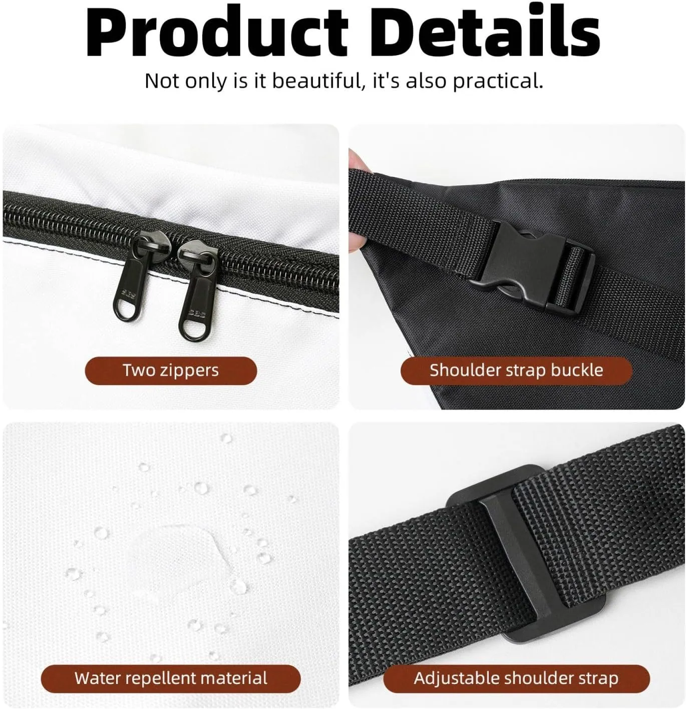 Fanny Pack for Men Women Patterns with Different Shapes Belt Bag with Adjustable Strap Fashion Waist Bag Waist Pack for Travel