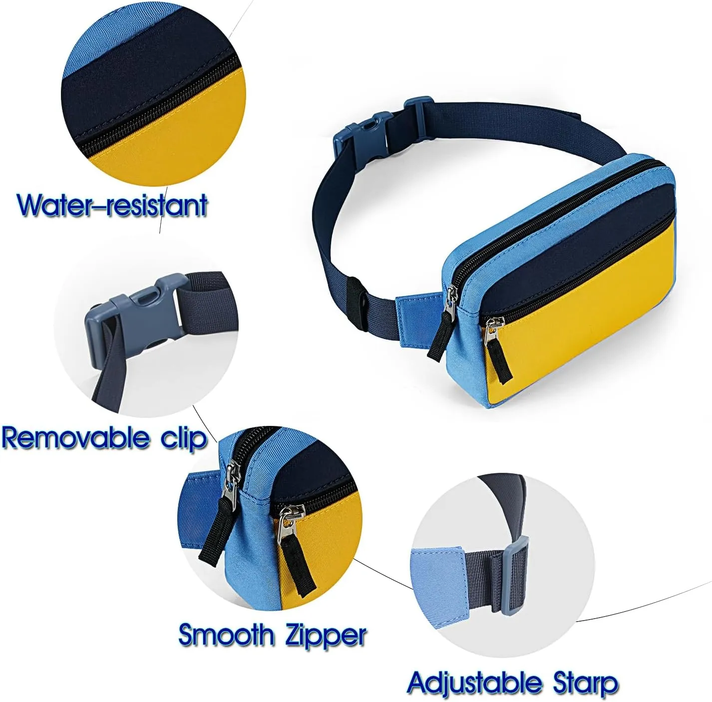 Fanny Pack for Teens, Belt Bag Cute Crossbody Waist Bag Gift