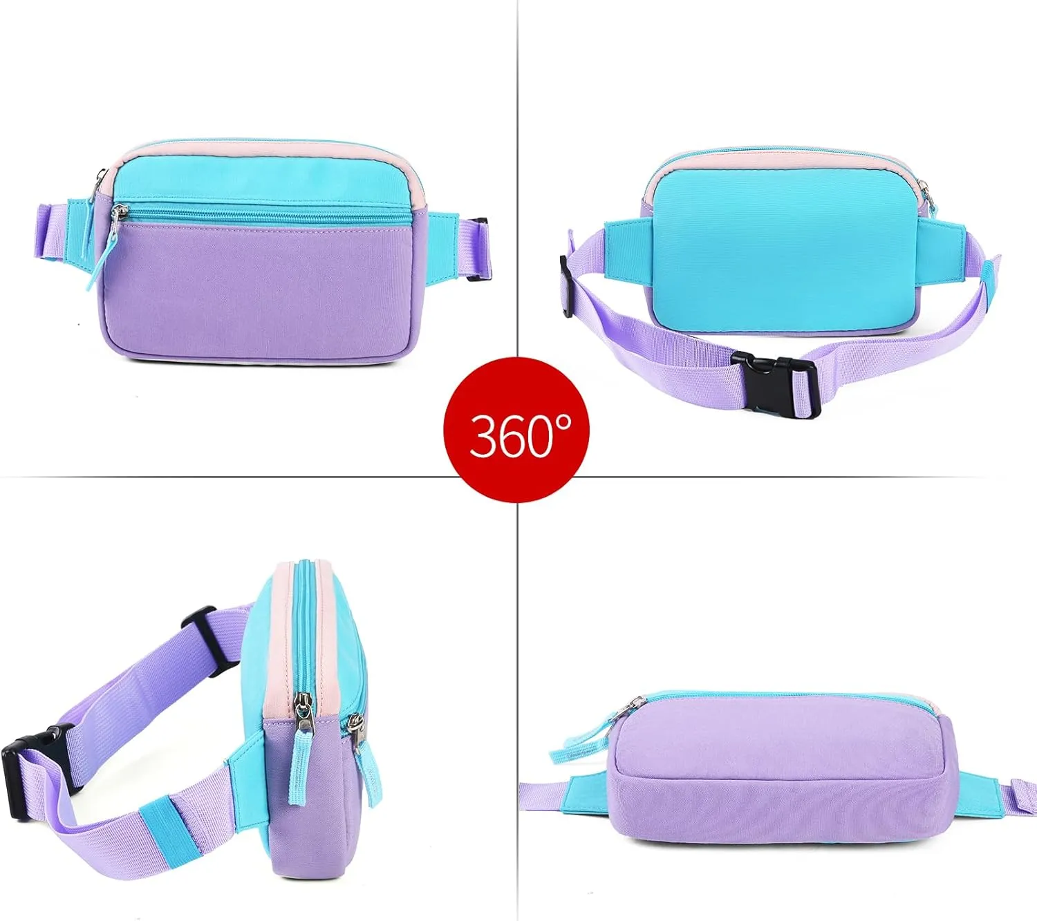 Fanny Pack for Teens, Belt Bag Cute Crossbody Waist Bag Gift