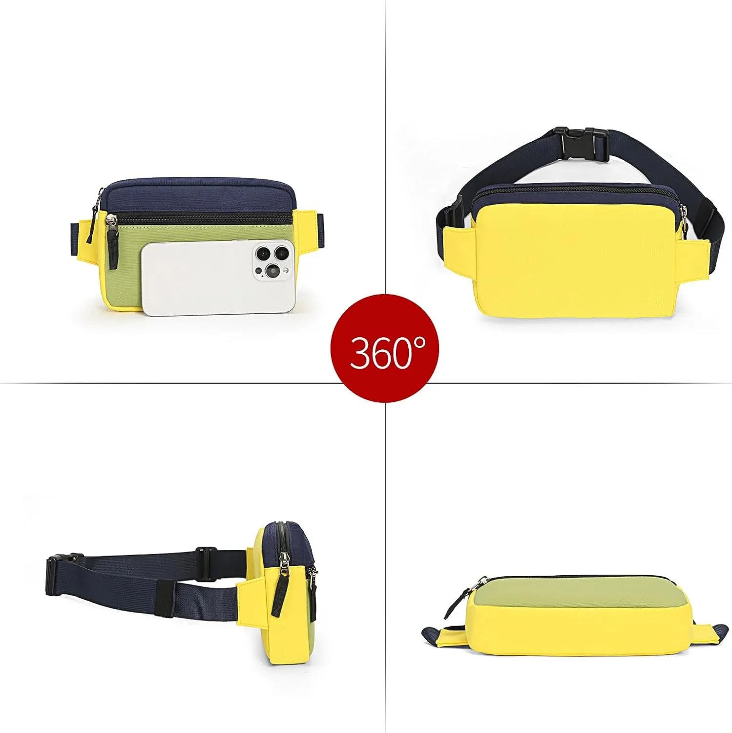 Fanny Pack for Teens, Belt Bag Cute Crossbody Waist Bag Gift