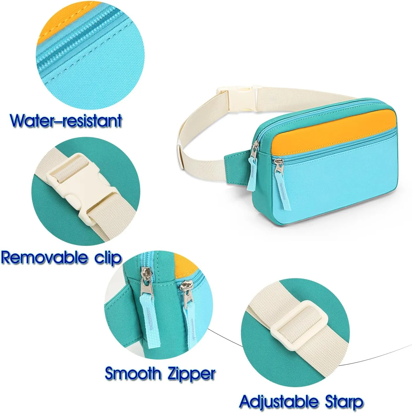 Fanny Pack for Teens, Belt Bag Cute Crossbody Waist Bag Gift
