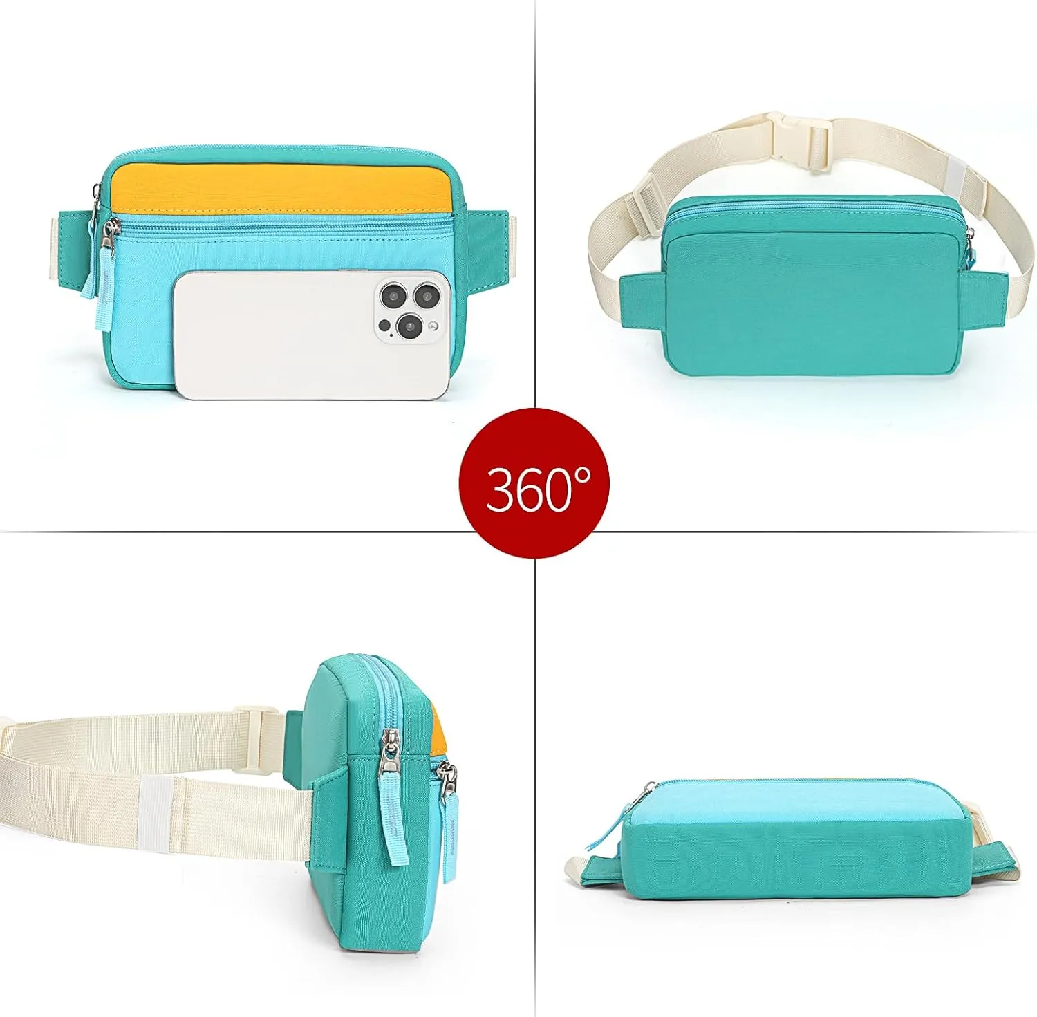 Fanny Pack for Teens, Belt Bag Cute Crossbody Waist Bag Gift
