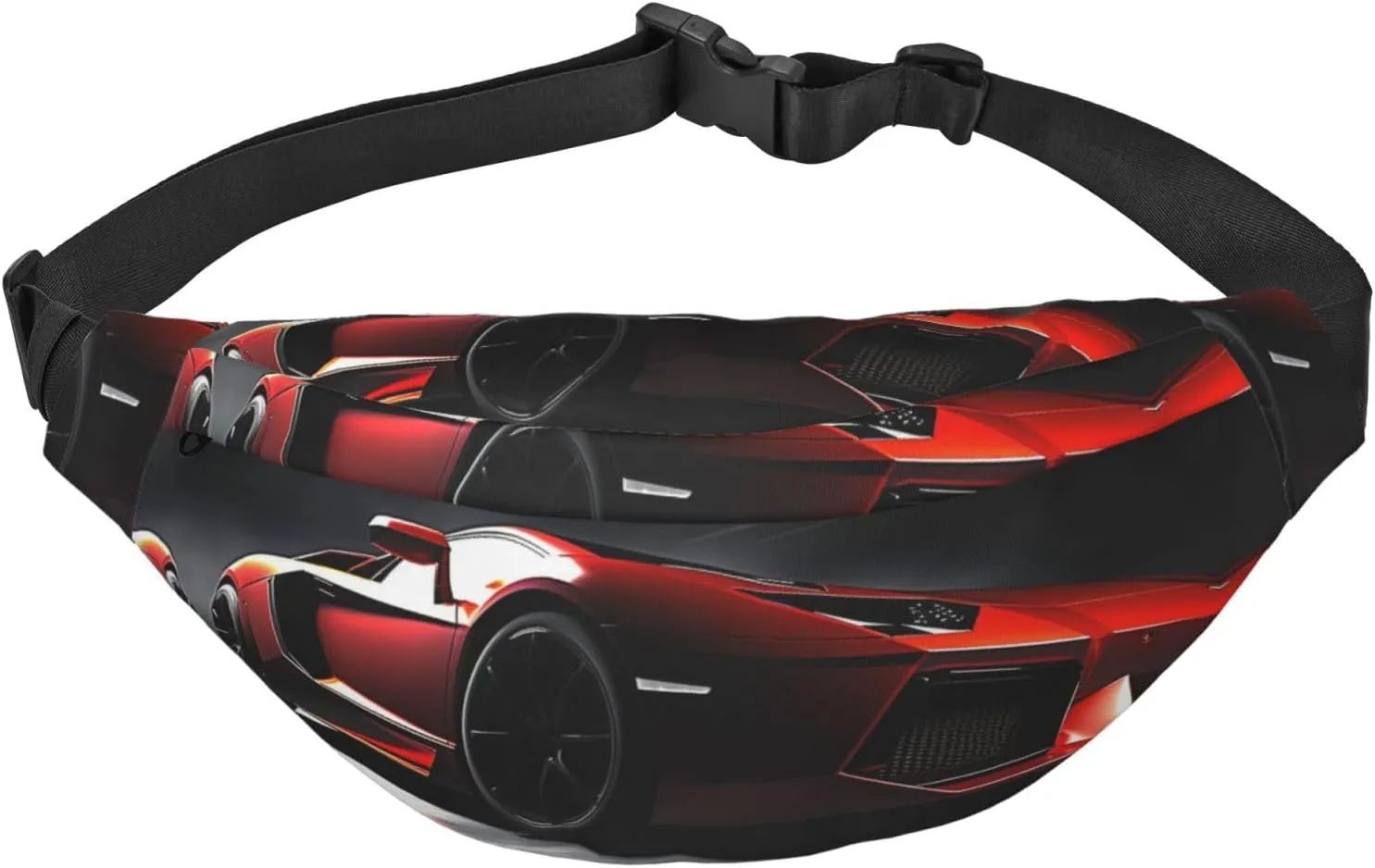 Fanny Pack for Women Mem Fashion Waist Packs Crossbody Speed Sport Car Belt Bag with Adjustable Strap Waist Bag