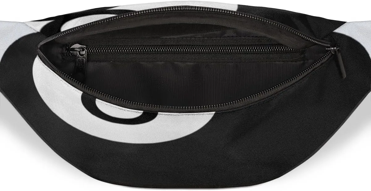 Fanny Pack for Women Men Billiard Ball Waist Pack Crossbody Bag with Adjustable Straps for Hiking Running Walking Travel Cycling
