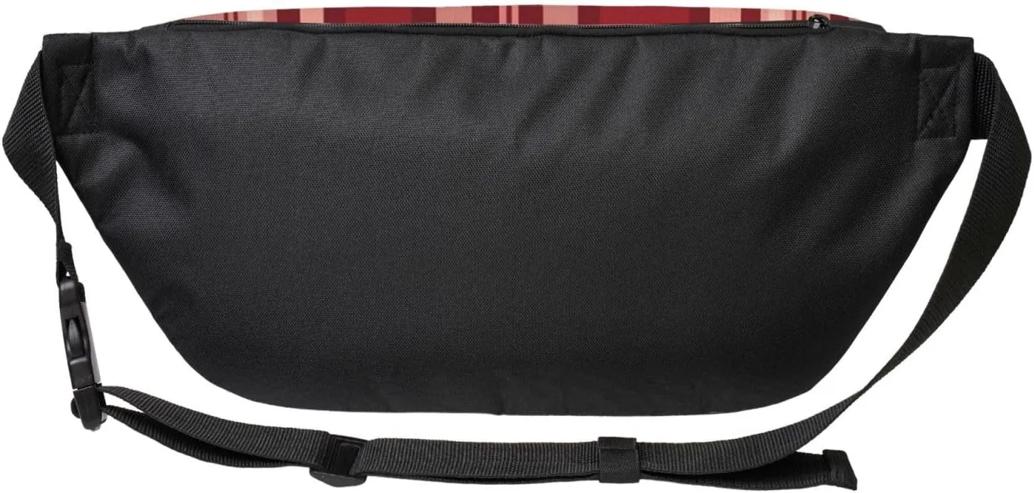 Fanny Pack for Women Men Waist Bag Waterproof Old Plaid Checkered Belt Bag with Adjustable Strap