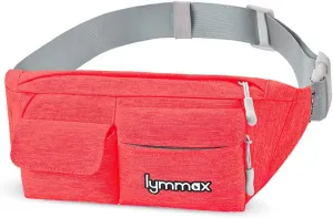 Fanny Pack Waist Bag 4 Pockets Running Belt Adjustable Water Resistant Waist Pack for Men Women Workout Travel Large Capacity
