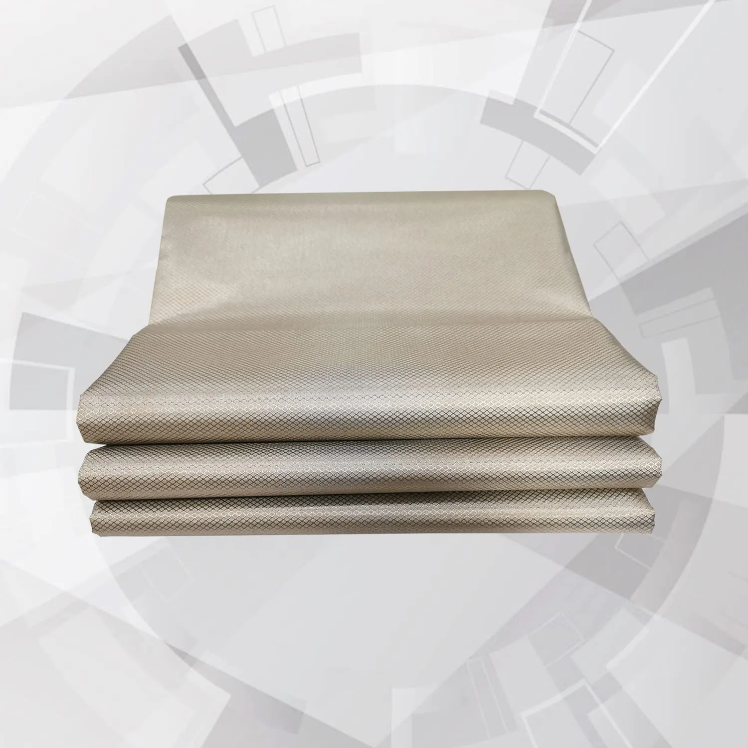 Farday Fabric Farday Cage Military Grade Conductive Material for Fabric Protection EM from Cellular Signal, WiFi, Bluetooth, GPS, Shields RF Signals 44"X108"(3 Yards)