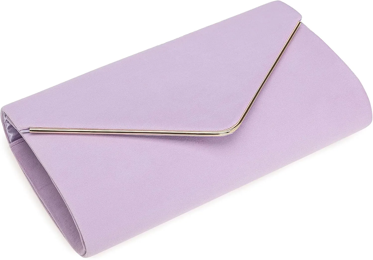 Faux Suede Evening Bag for Women New Classic Velvet Formal Clutch Purse for Prom/Wedding/Black-Tie Events