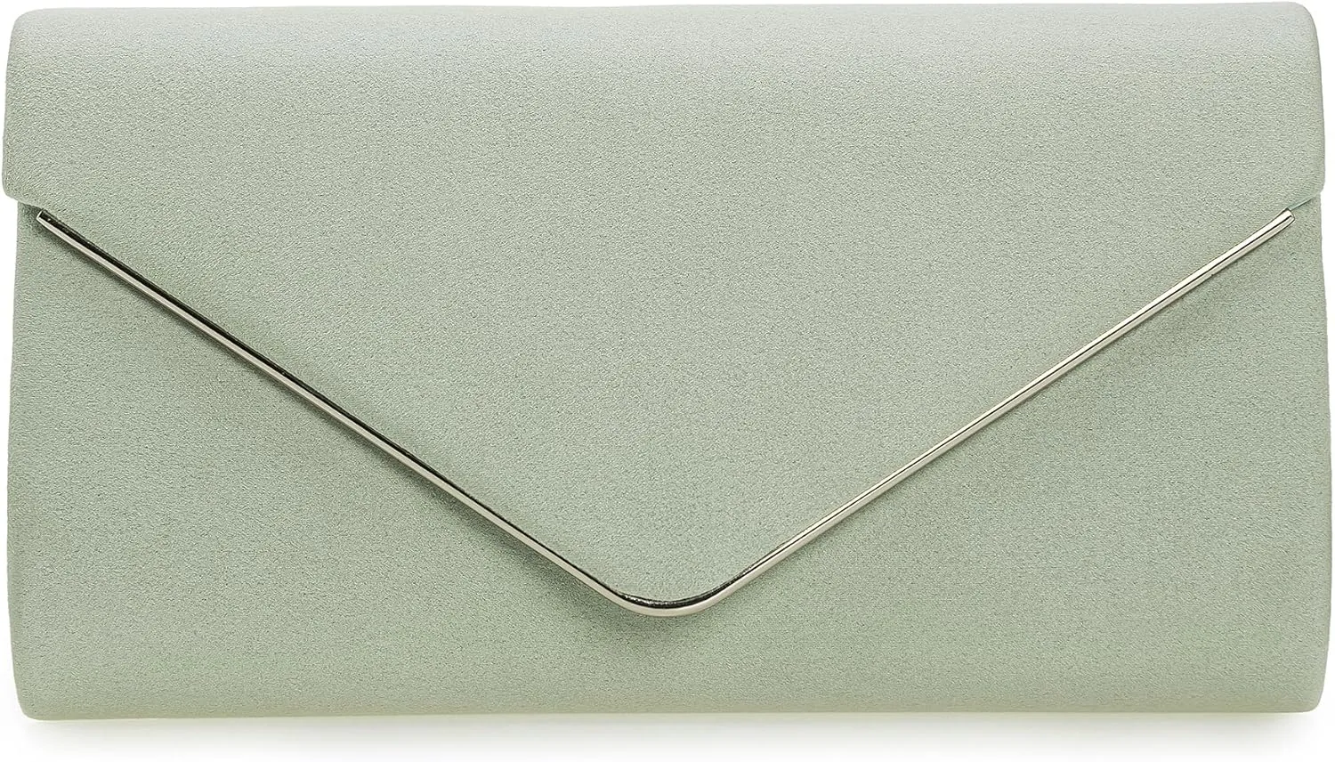 Faux Suede Evening Bag for Women New Classic Velvet Formal Clutch Purse for Prom/Wedding/Black-Tie Events