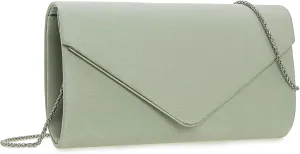 Faux Suede Evening Bag for Women New Classic Velvet Formal Clutch Purse for Prom/Wedding/Black-Tie Events